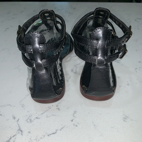 Mossimo Black Buckle Sandals - Picture 4 of 5